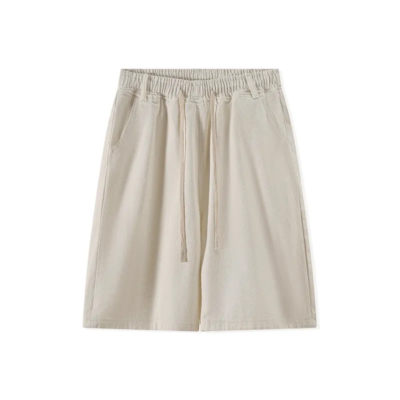 Michael Rock Denim Shorts Unisex-0