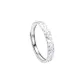 Crushed Ice Couple Rings-Women's