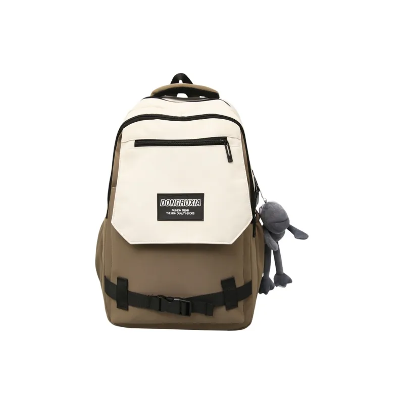 Yalu Nylon Backpack Regular Unisex Multicolor-18