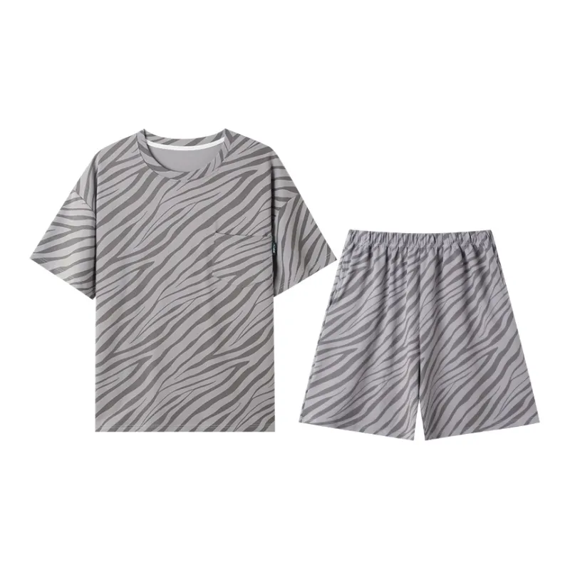 Mulong Family Pajama Set Men's Tea Brown-0