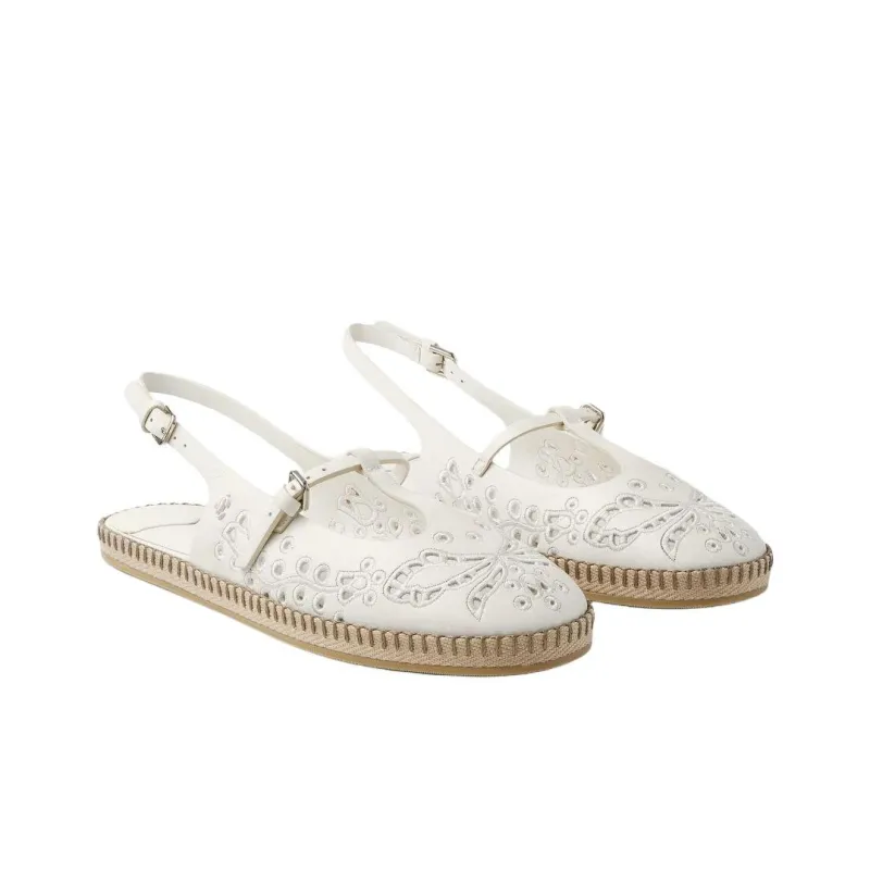 Jimmy Choo Amie Casual Single Shoes Women's White-2
