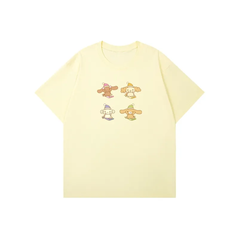 Sanrio x CINNAMOROLL Yugui Dog T Shirt Unisex-15