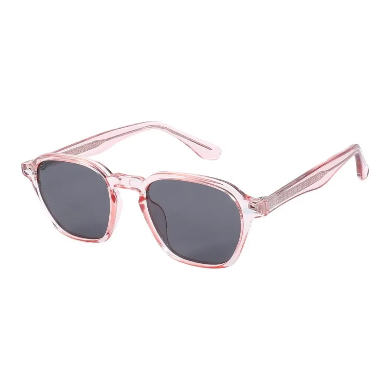 JEKA TR/Memory Plastic Square Sunglasses Unisex-5