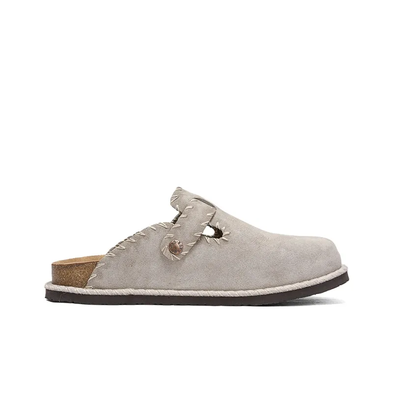 HACKBUTEER Closed Toe Slippers Unisex-13