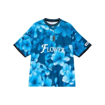 PUMA T Shirts Unisex Light Blue
