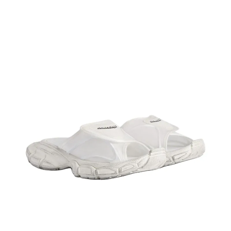 Balenciaga 3XL Slide Slippers Men's White-2