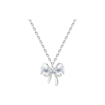JKEM S999 Fine Silver Necklaces Women's