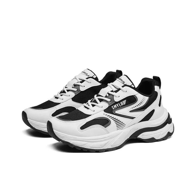 ROBINHOOD Cushioning, Slip Resistant, Abrasion Resistant, Coverage, Support Low Top Chunky Sneakers Men's-3