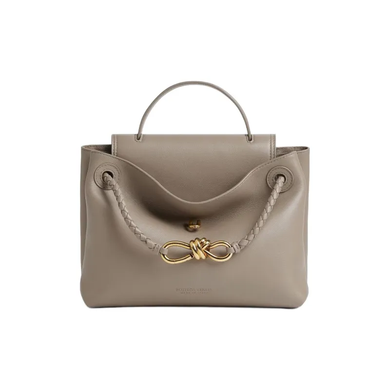 Bottega Veneta Calfskin Shoulder Bag, Crossbody Bag, Handbag Trumpets Women's Lime Stone Color-1