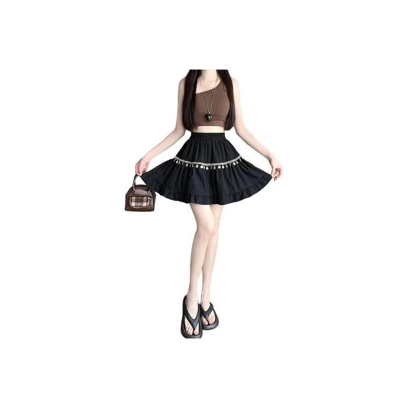 Si Bei'er Casual Short Skirts Women's-6
