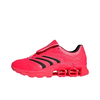 Adidas Predator Megaride Running Shoes Unisex Low-Top Red Black