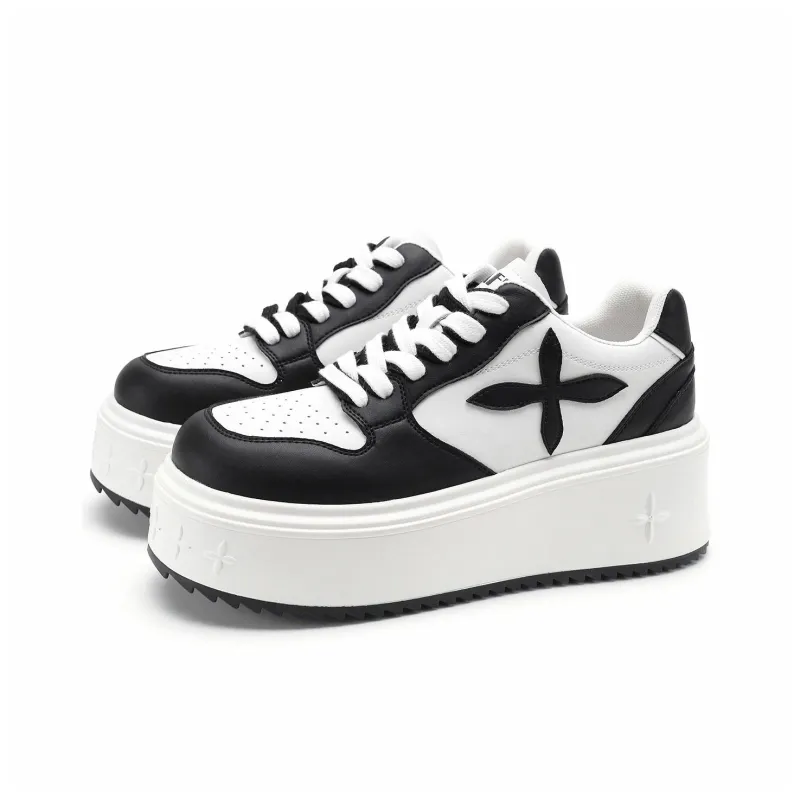 DGUMI Coverage Slip Resistant, Abrasion Resistant, Height Increasing Low Top Skateboard Shoes Women's-7