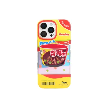 Wei Xin Acrylic Material Laser Korea Noodle Phone Cases Compatible With IPhone 16/15 Pro Max/Apple 13/14 Pro/Max