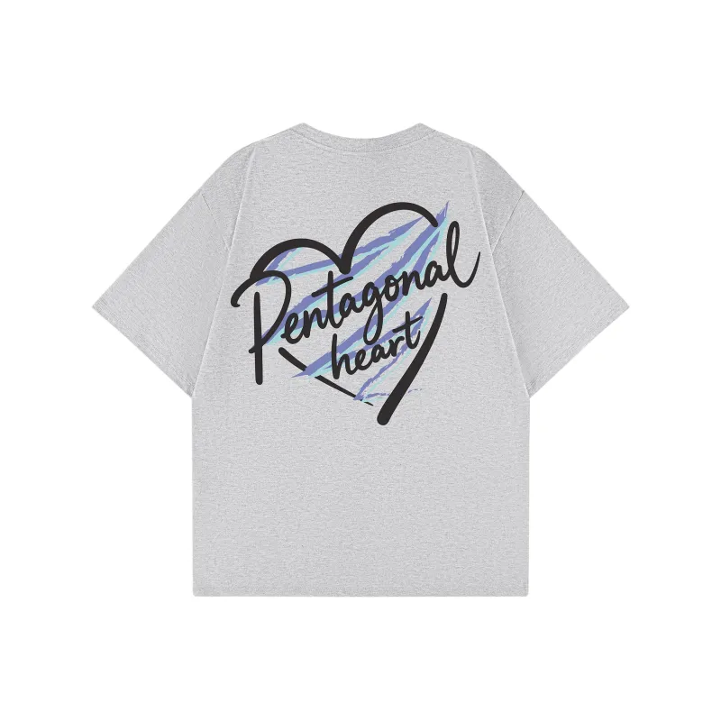 PENTAGONAL HEART T Shirt Unisex-15