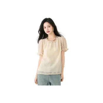 La Chapelle Shirts Women's Apricot