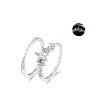 Master Kim Sterling Silver Adjustable Ring Unisex