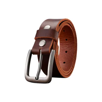 JEANSWEST Cow Leather Belts Men's 3.5CM