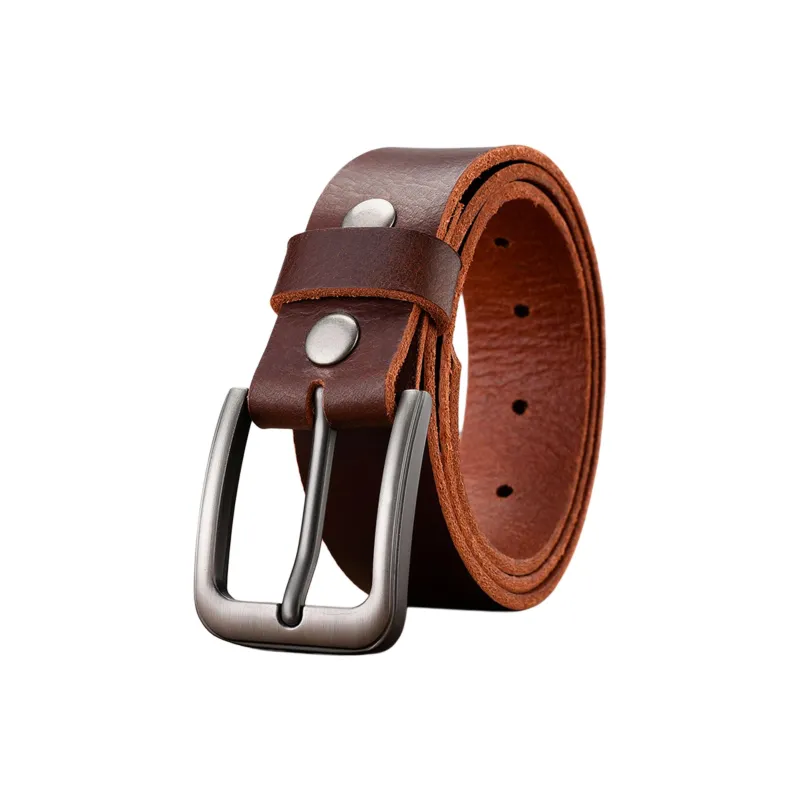 JEANSWEST Cow Leather Belts Men's 3.5CM-0
