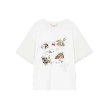 ELF SACK T Shirts Women's Fantasy White