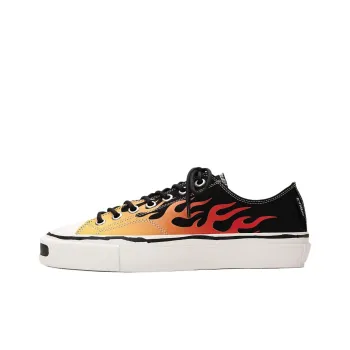 MIHARA YASUHIRO 'Joey'Fire Pattern Vulcanized Low Top Skateboard Shoes Unisex