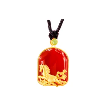 KOYOOME Natural Chalcedony Necklaces Unisex