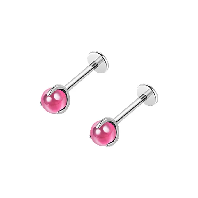 Daisy Dream Titanium Alloy Stud Earrings Unisex-9