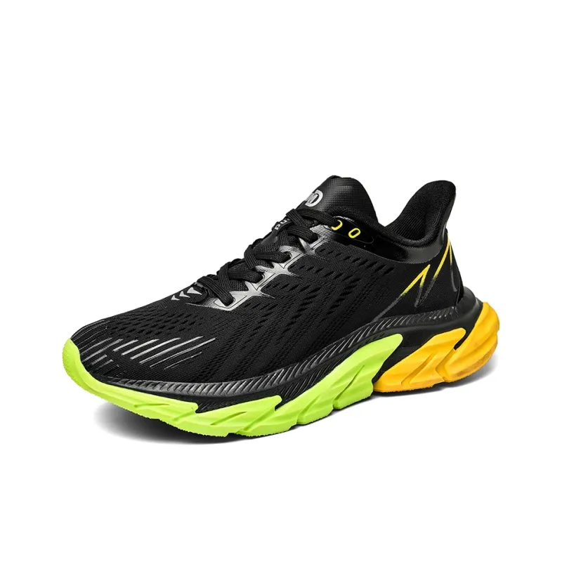 LONGDUIZHANG Cushioning, Slip Resistant, Abrasion Resistant Support Low Top Running Shoes Unisex-11