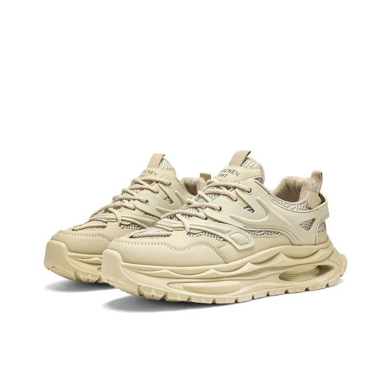 HACKBUTEER Low Top Chunky Sneakers Men's Box Included-17
