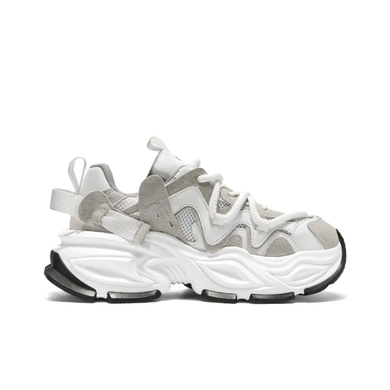 HACKBUTEER Low Top Chunky Sneakers Men's Box Included-14