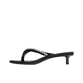 Jimmy Choo Flip Flops Women's Black