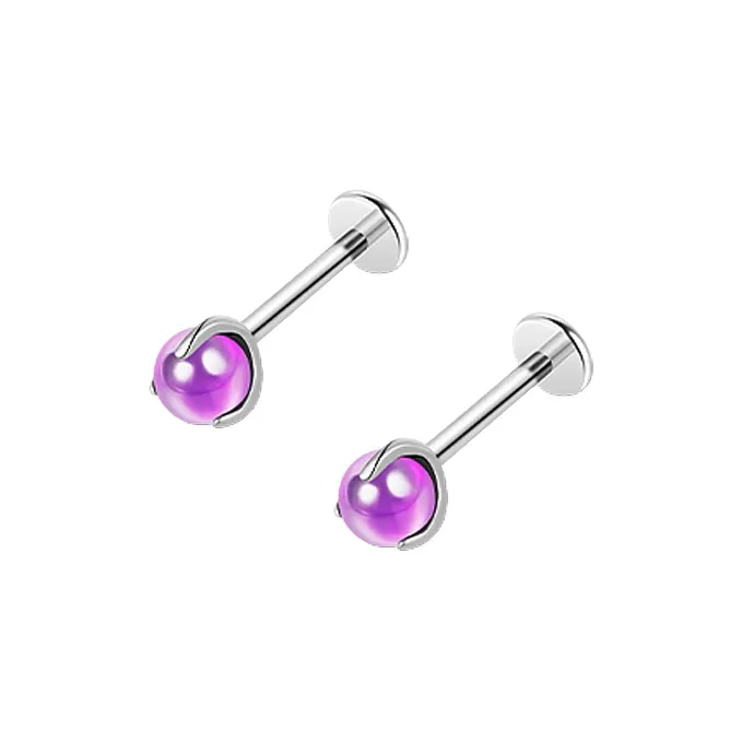 Daisy Dream Titanium Alloy Stud Earrings Unisex-7