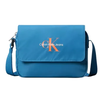 CALVIN KLEIN Polyester Shoulder Bag, Crossbody Bag Men's Bay Blue