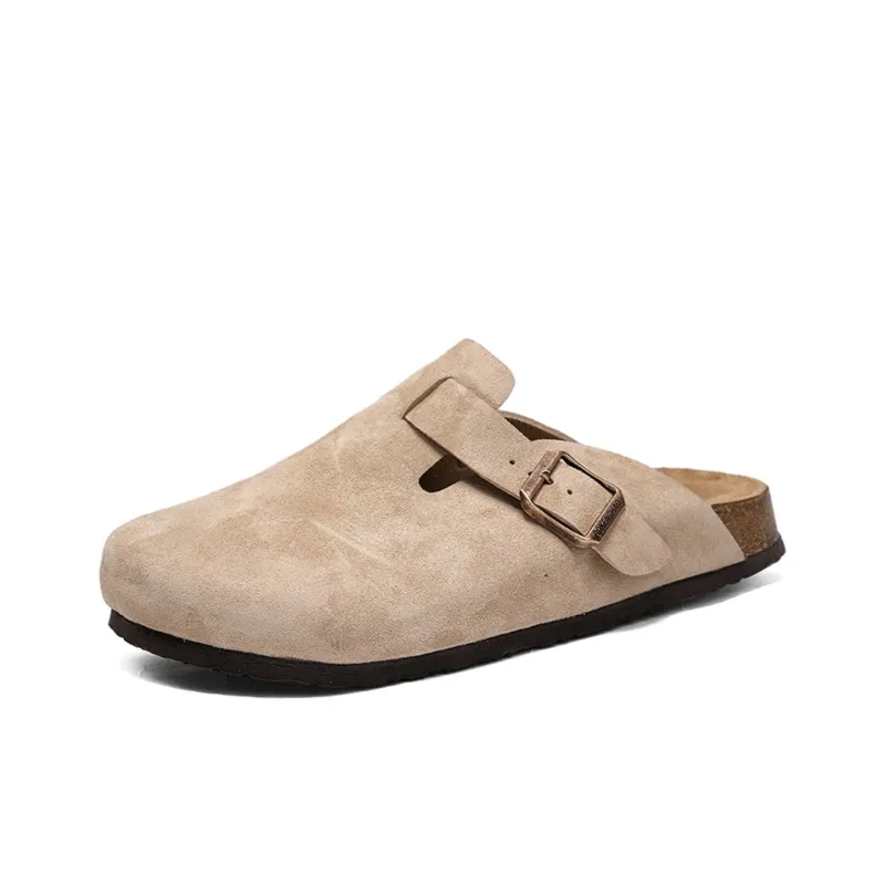 HACKBUTEER Closed Toe Slippers Unisex-11