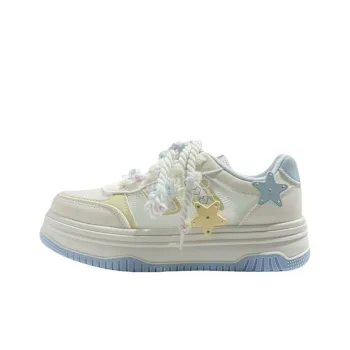 Luji Low Top Skateboard Shoes Women's Sky Blue