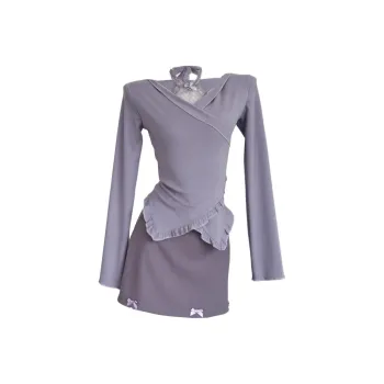 DOKZB Two Piece Skirt Sets Women's