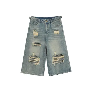Lee Cooper Denim Shorts Unisex Washed Blue