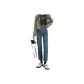 Vintage Blue Ankle-Length