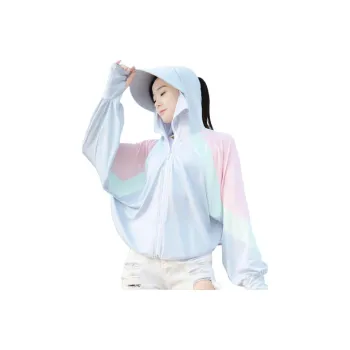 Flowers In Water Cropped Coat Women's