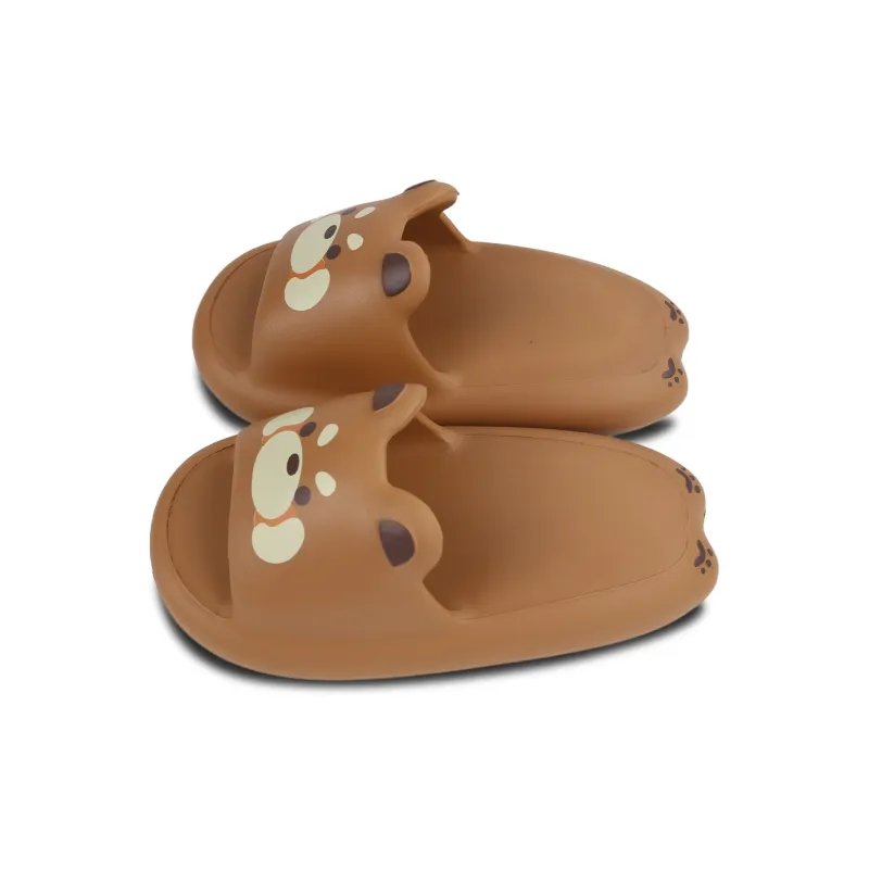 SHIGUDE Sandal Slippers Unisex, Yellow Brown-0