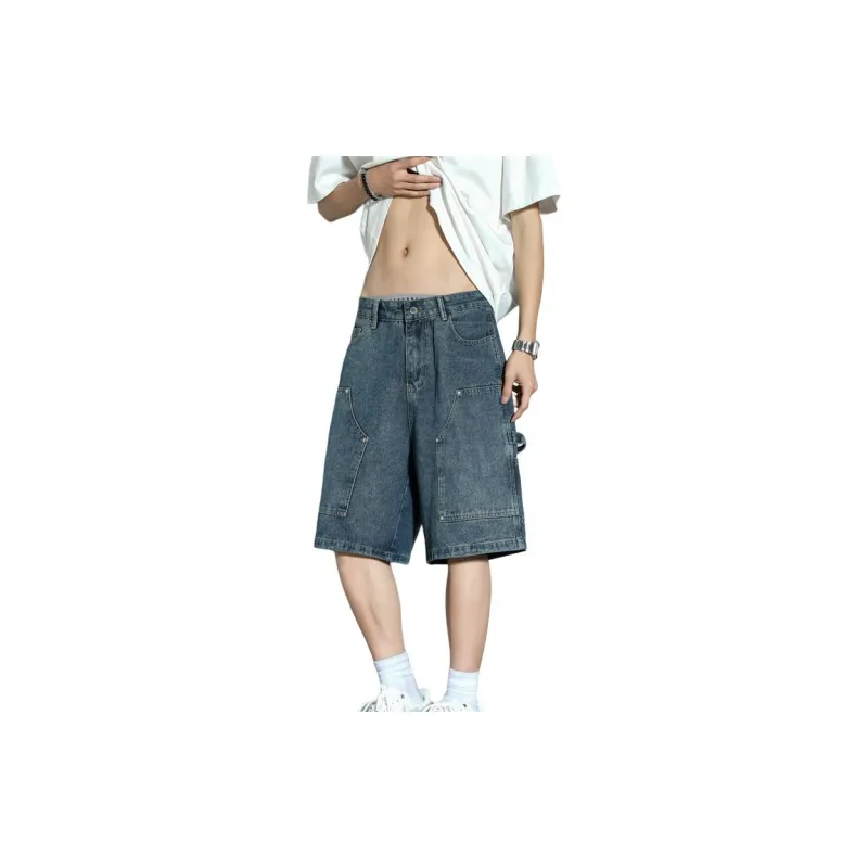 Struggle Vintage95 Denim Shorts Unisex-0