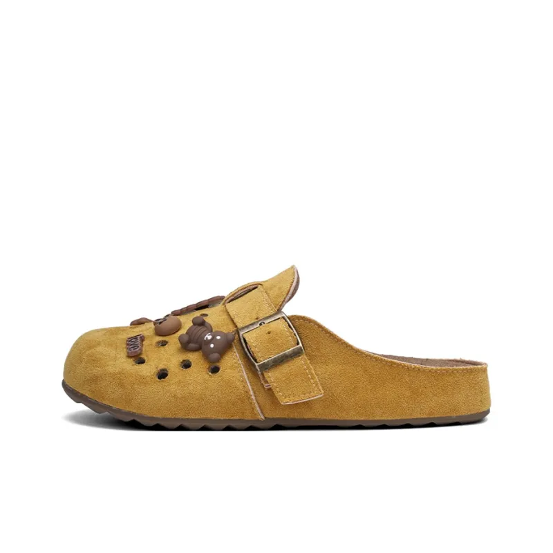 XMISTUO Quiet Slip Resistant Closed Toe Slippers Women's-12