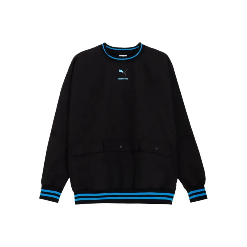 PUMA Sweatshirts Unisex Black-0