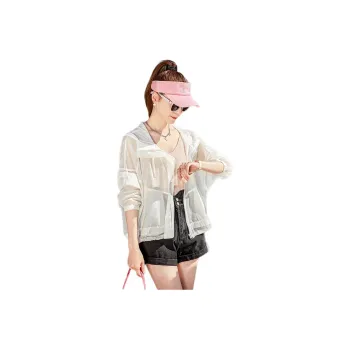 Flowers In Water Cropped Coat Women's