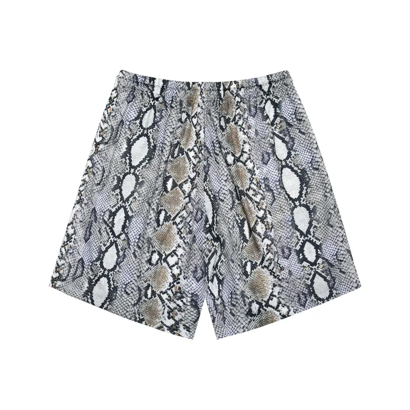 DNBH Dual Tone Collection Leopard Print Collection Casual Shorts Unisex-64