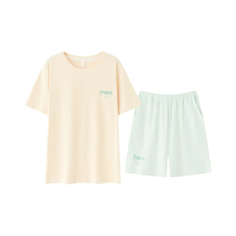 Floating Light Islands Pajama Set Unisex Two Piece Set-0