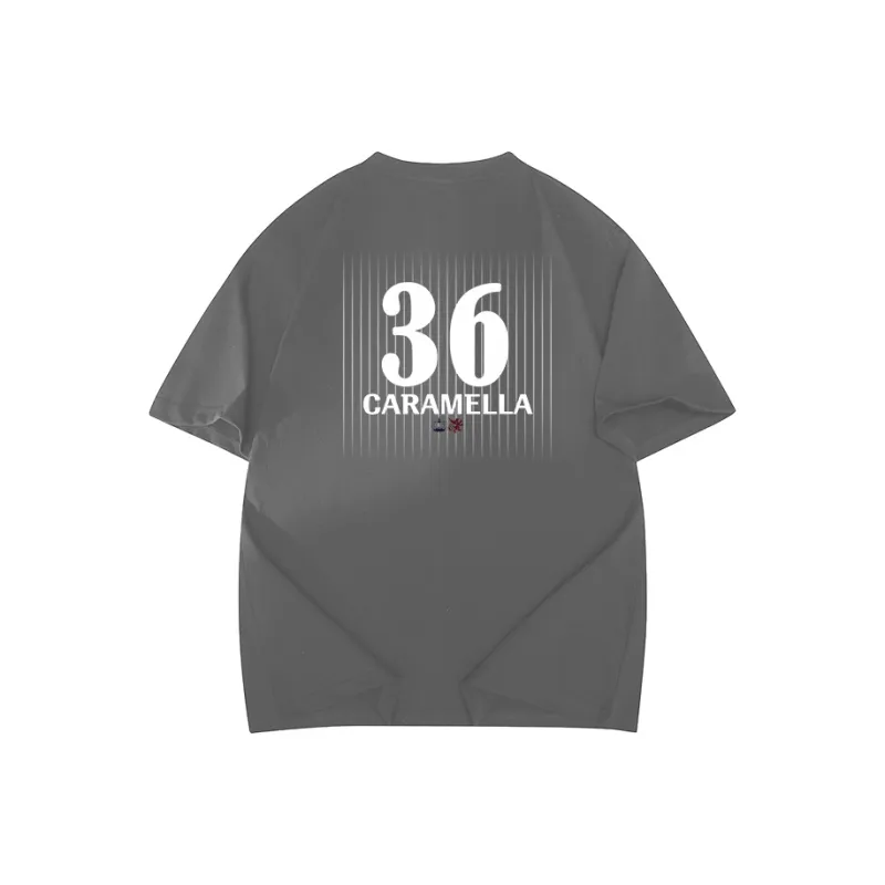 Caramella Drop Shoulder Sleeve T Shirt Women's-5