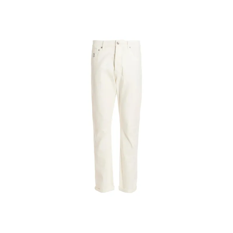 Brunello Cucinelli Jeans Men's White-0