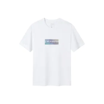 XTEP T Shirts Men Pearl White