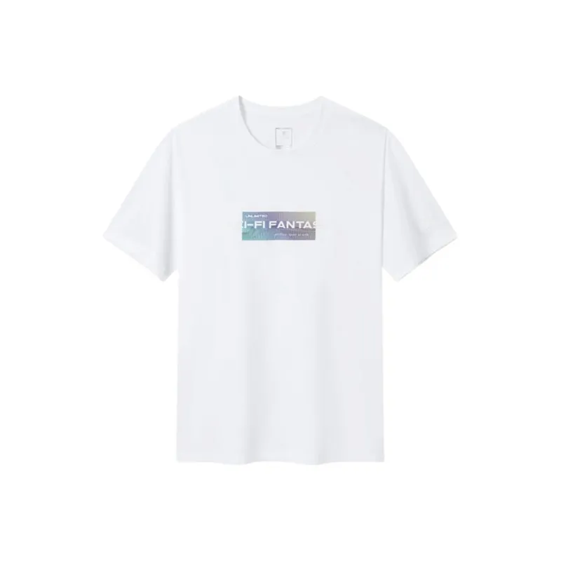 XTEP T Shirts Men Pearl White-0