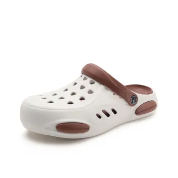 DOUBLE STAR 88 Clogs Men's White Brown
